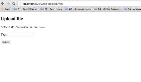 Single file upload to jersey endpoint